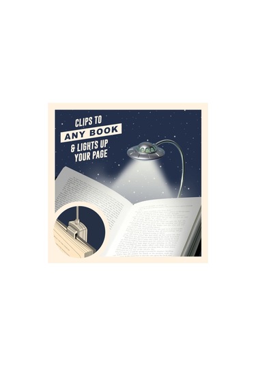 If Book Light Ufo Lacivert
