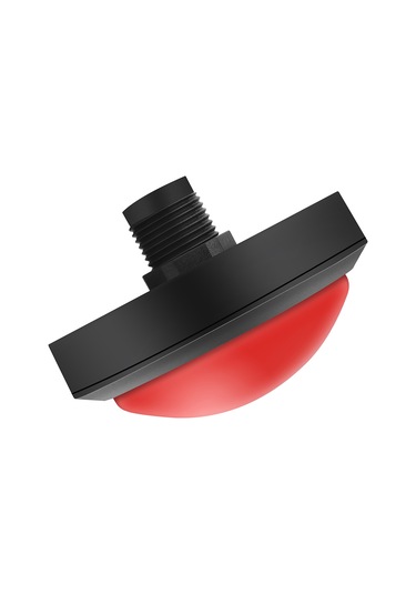 Kangvka Kırmızı 100mm Büyük Düğme - Led Işık Ve Üç Ayaklı Mikro Anahtar İle - Oyun Makinaları Ve Otomatlar İçin Dıy Montajlı