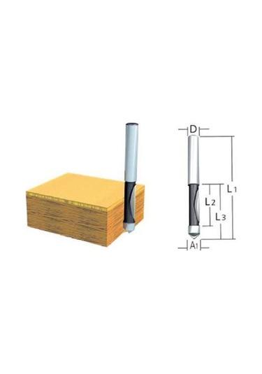 Makita D-10584 Freze Tek Kenar Alma Bıçağı 12  Mm
