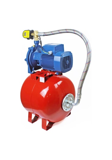 Pedrollo 2Cpm 25/14A Dijital Akıllı Paket Hidrofor 9 Kat 20 Daire 50 Litre Tanklı