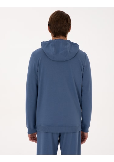Pierre Cardin Erkek İndigo Hırka Örme 50313950-vr028 İndigo