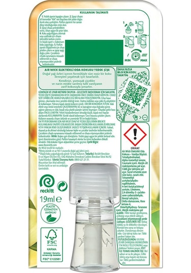 Air Wick Elektrikli Oda Kokusu Yedek Vanilya