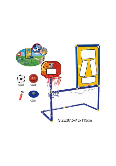 Homyl Futbol Kalesi,basketbol Standı,disk Rafı,basketbol Çok Renkli