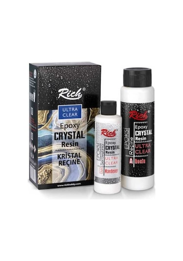 Crystal Resin Transparan 750cc Şeffaf Kristal Reçine