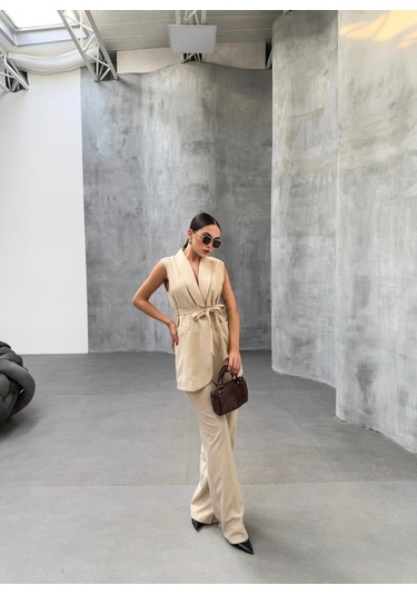 Cura Yelek Pantolon I Ki Li Takim Çok Renkli