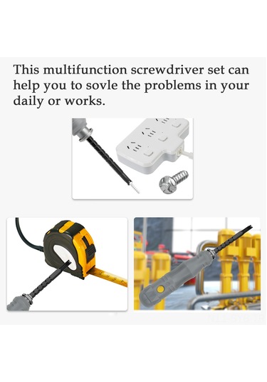 Symbee "17 Parçalık Profesyonel Vidalama Seti - Çok Amaçlı, Ayarlanabilir Ve Taşınabilir"