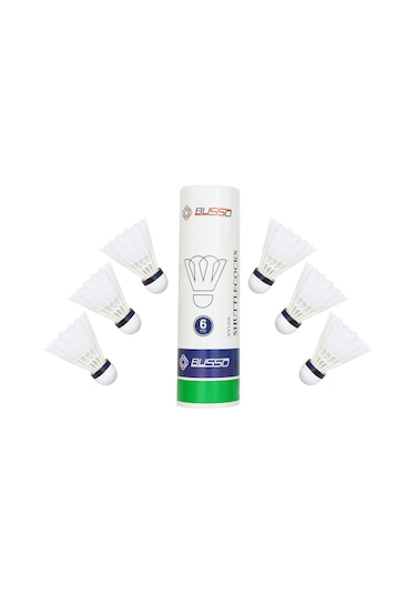 Busso Bs-509 Naylon Badminton Topu 6'Lı