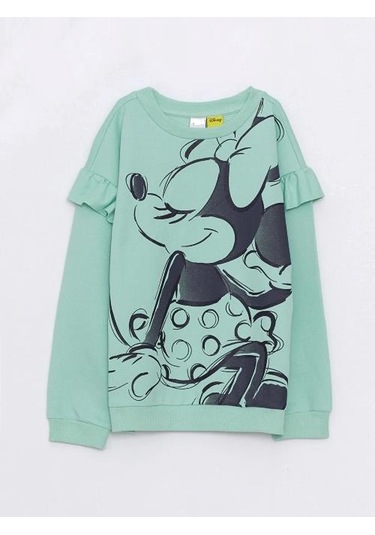 Minnie Sweatshirt Yeşil