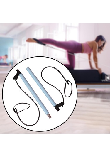 Suntek Pilates Sopa Heavy Distric Yoga Çekme Güç Kaldırma Mavi