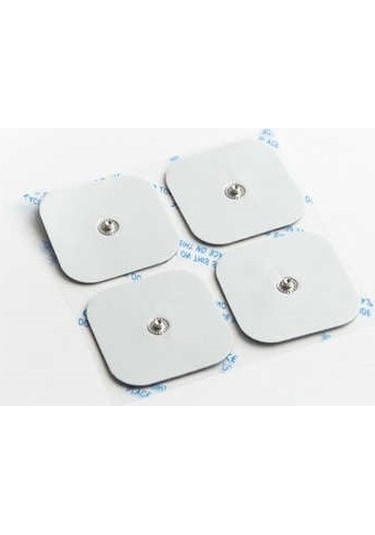 Çıtçıtlı Elektrot Pedi 5 x 5 Cm 3 Pakette 12 Adet