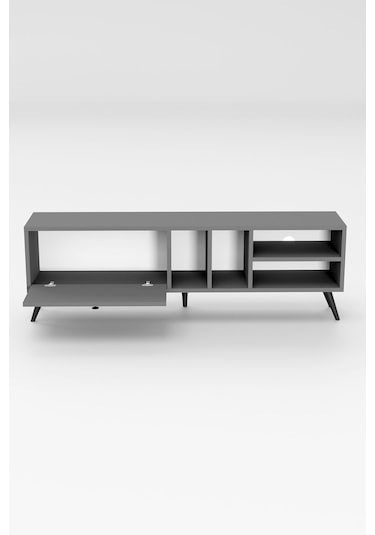 Buka Tv Sehpası, Tv Standı, Televizyon Ünitesi Antrasit