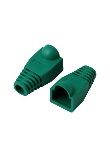 Qport Q-P5Y Rj45 Konnektör Kilifi 50Li Paket Yeşil