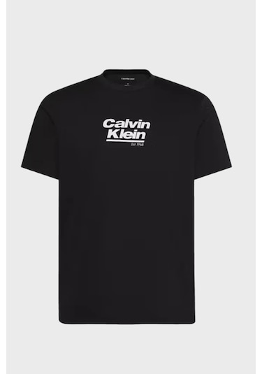Calvin Klein Erkek T Shirt Lv14rf803g Ub1 Siyah