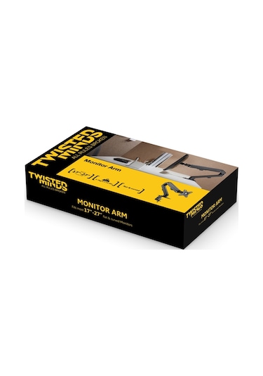 Twisted Minds TM-45-C06 Mekanik Amortisör Düz/Kavisli Ekran Monitör Kolu