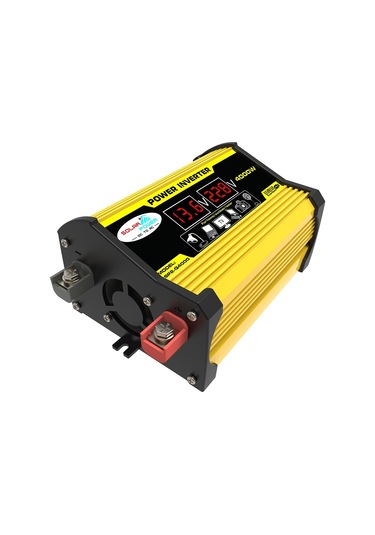 Legend Iı Generation 12v - 110v 4000w Modifiye Kare Dalga Araba Güç Çeviricisi Sarı