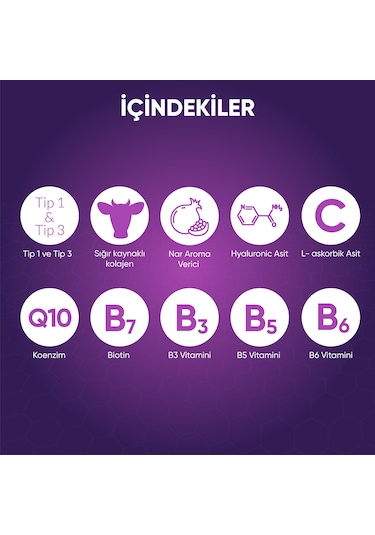 Voop Collagen Beauty 5500 Mg Nar Aromalı 30 Shot X 40 Ml