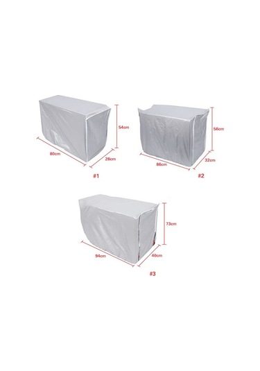 Xiyyadms Dış Mekan Klima Minderi 3p - Yağmur, Su Ve Güneş Korumalı Peva Malzeme