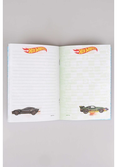 Yeni Sezon Lisanslı Hot Wheels A6 Çizgili Not Defteri