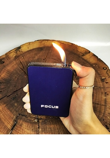 Çakmaklı Kısa Slim Sigara Tabakası Focus N11.583