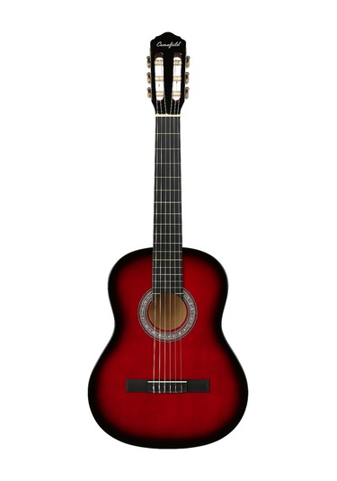 Campbell Ce-54rd 3/4 Klasik Gitar Kırmızı - Sap Ayarlı Full Set 7-14 Yaş - Cmp55rd
