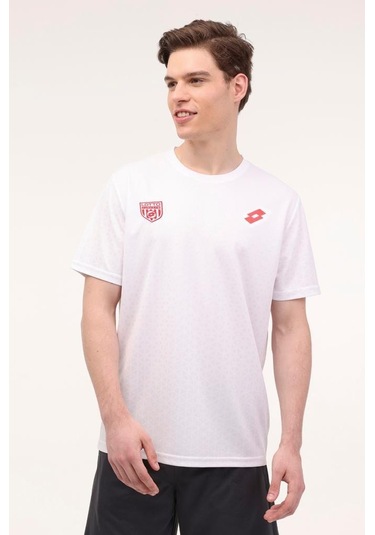 Lotto M-ally Tee 4fx 101930084 Erkek Tişört Beyaz S-xxl 001