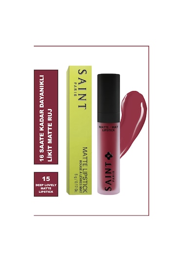 Luxury Prestige Saint Paris Matte Lipstick 15 Deep Lovely