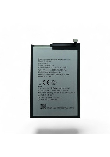 İnfinix Note 8i Batarya Bl-51bx
