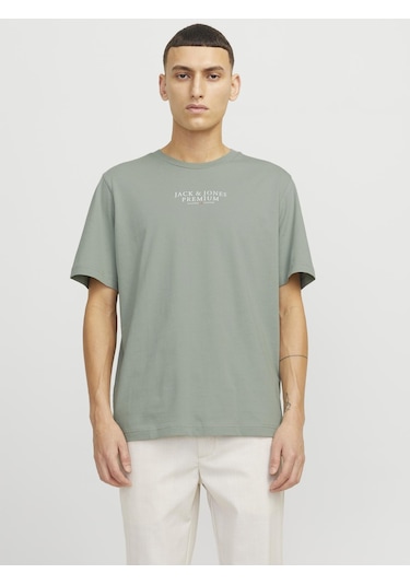 Jack & Jones Jprbluarchıe Ss Tee - 12217167 Iceberg Green Yeşil