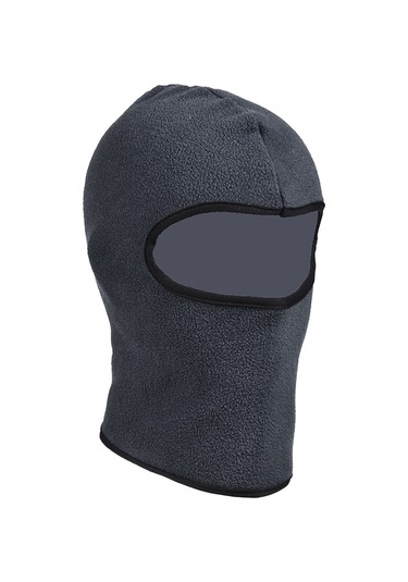 Geeroyoo Çocuklar İçin Kışlık Polar Fleece Balaklava - Kar, Kayak Ve Outdoor Aktiviteler İçin Isıtıcı Başlık Koyu Gri