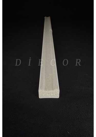 Diecor Dekoratif Boyanabilir 1 Adet 2 Cm Düz Polistren Duvar Çıtası Beyaz 20 X 10 Model:xa235