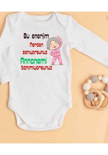 Lupi İsimli Zıbın Yazılı Bebek Zıbın Somon-pembe Beyaz