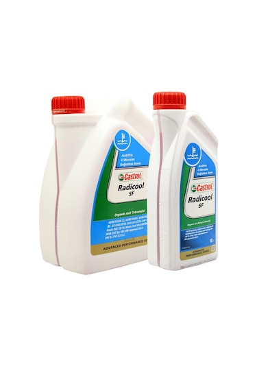 Castrol Radicool Sf Konsantre Kırmızı Antifriz 1 Lt 2 Adet