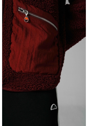 Ellesse Bayan Ceket Ef169-brd Bordo Bordo