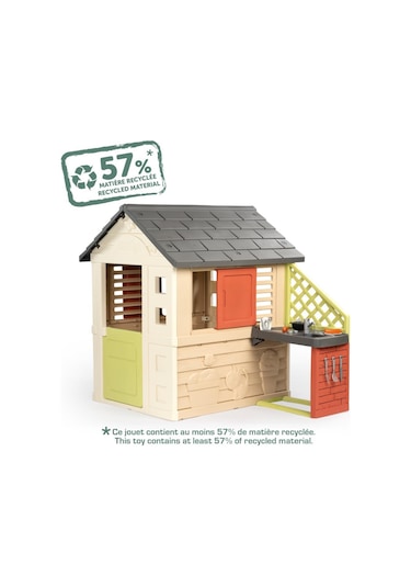 Smoby Life Doğa Oyun Evi Ve Mutfağı 810739 Renkli