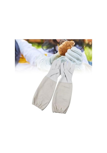 Pazly Suntek Eldiveni Çizilmeye Dayanıklı Büyük Beden Arıcılık 2x