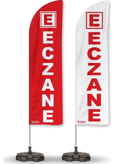 Eczane Yelken Bayrak 2'li Paket V1