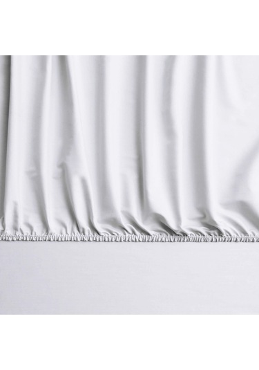 Linens Mix&Match Saten King Lastikli Çarşaf Ekru