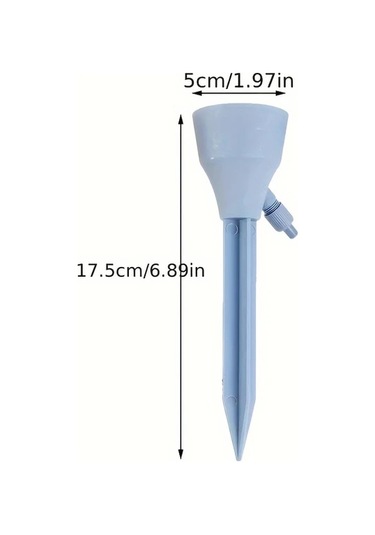 Elmpaly Kahverengi 2li Ayarlanabilir Otomatik Damla Sulama Sistemi - Pilsiz