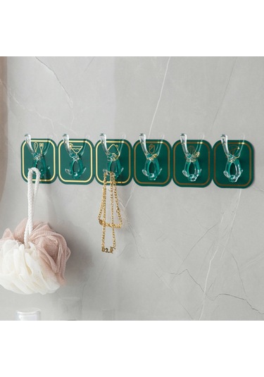 Hangfox Turuncu Plastiğe Dayanıklı, Delme Yok, İz Kalmayacak, Çok Amaçlı Duvar/kapı Askısı - Güçlü Yapıştırıcıklı, Elbise/havlu Asma Hook