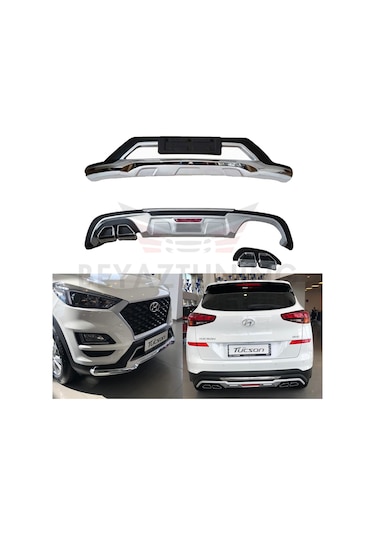 Hyundai Tucson Ön Arka Tampon Koruma Difüzör 2018-2019-2020-2021 N11.21110