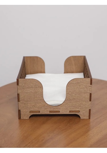 Windywayhome Ahşap Peçetelik 286036104 Kahverengi