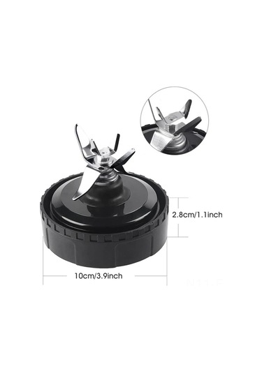 Hfambition 2 Adet 7 Kanatlı Nutri Ninja Blender Bıçağı - Bl2012/bl480/bl640 Ve Diğer Modeller İçin 304 Paslanmaz Çelik Değiştirme Parçası