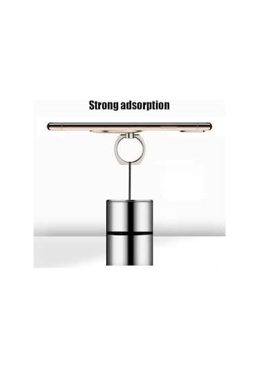 Yaozixa Evrensel Telefon Yüzük Tutucu: 360 Döner, 180 Çevirilebilir, İnce Tasarım, Güçlü Yapıştırıcı - Mavi