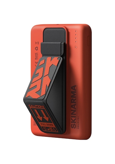 Magsafe Powerbank Skinarma Spunk Wireless Şarj Ve Pd Hızlı Şarj Özellikli 15w 5000mah Turuncu