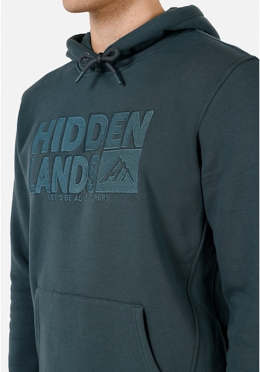 Colins Yeşil Erkek Sweatshirt Cl1071263 Q1.v2 Gre Koyu Yeşil