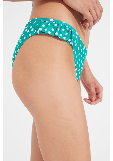 Penti Çok Renkli Point Frill Side Bikini Altı