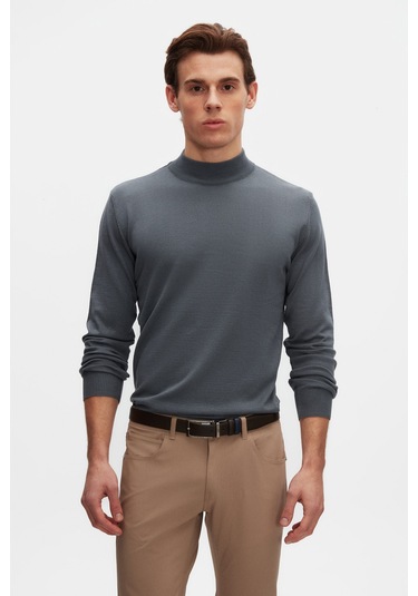 Ds Damat Regular Fit Okyanus Mavisi Pamuk Karışımlı Yarım Balıkçı Triko Kazak 5hf06ort16275 Okyanus Mavi