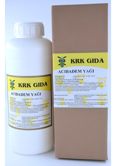 Krk Acı Badem Yağı 1 KG