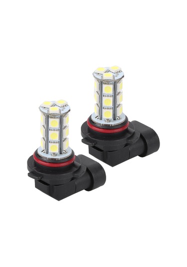 Xindoker 9005/hb3 Tipi 18 Smd 5050 Led Bulb Seti 2 Adet - Beyaz Işık, 50.000 Saat Ömür, Kolay Kurulum, Fener Ve Gündüz Çalışma Lambası İçin