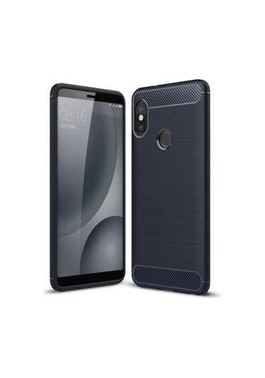 Xiaomi Mi 8 Se Kılıf Zore Room Silikon Kapak Lacivert